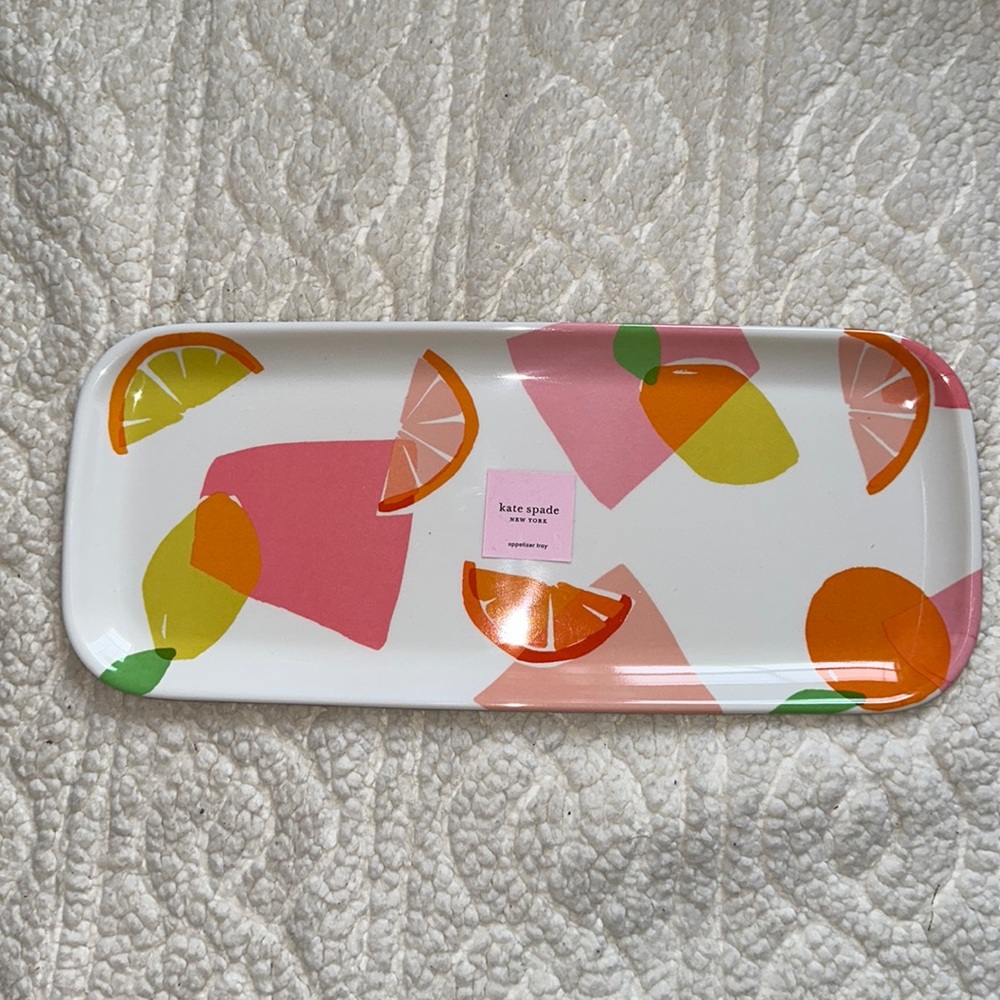 Kate Spade Citrus Celebration Appetizer Tray